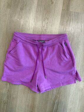 Eddie Bauer Women's Magenta Drawstring Athletic Shorts